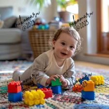 Digital Image Picture Photo Wallpaper Background Desktop Art Baby Playing