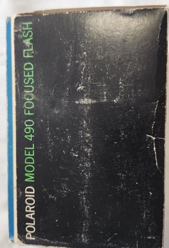Vintage Model 490 Polaroid Focused Flash ATTACHMENT Untested - Picture 9 of 9