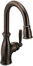 Moen 5985ORB Brantford One-Handle High-Arc Pulldown Bar Faucet Oil Rubbed Bronz