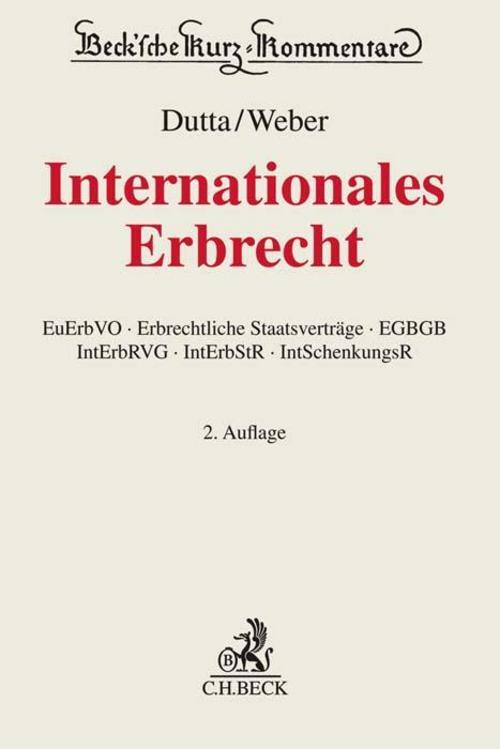 Thumbnail - Internationales Erbrecht, Anatol Dutta