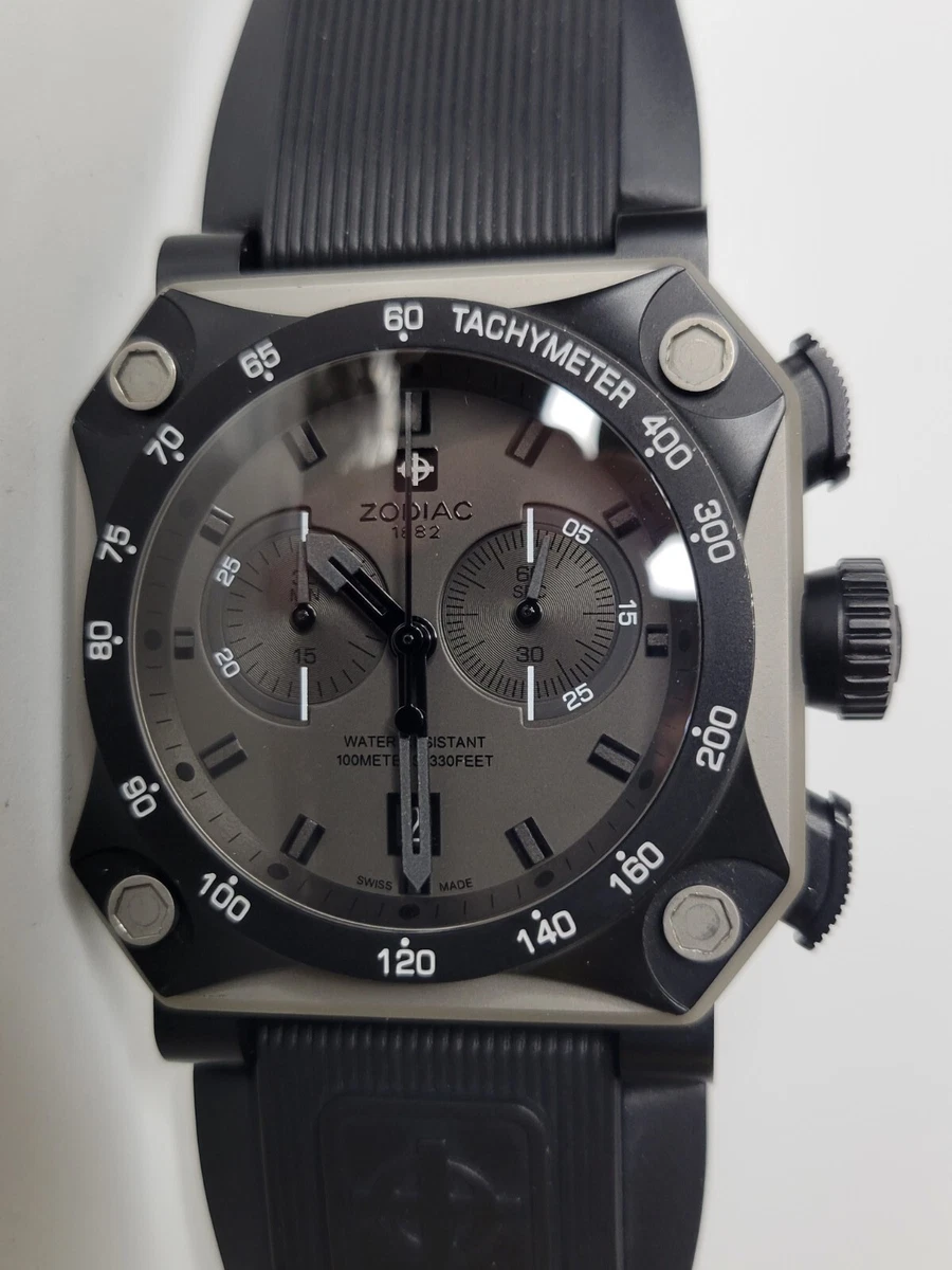 Zodiac Adventure Chronograph ZMX-01 Watch Men's Swiss Made ZO8519