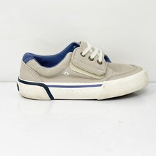 Sperry Boys Harbor Tide SCL265771 Gray Slip On Low Top Casual Shoes Size 10 M