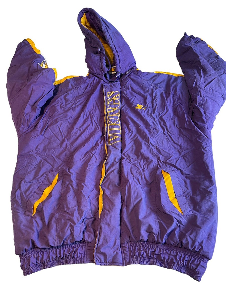Vintage 90's Starter Pro Line Minnesota Vikings Zip-up