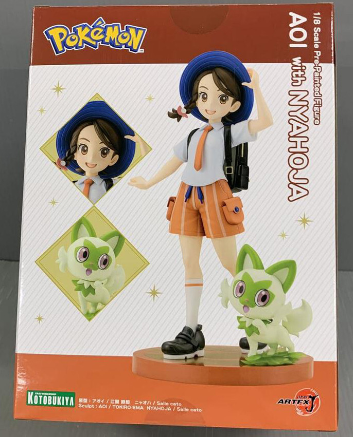 Japan Authentic Pokemon ARTFX J Juliana with Sprigatito Figure | eBay