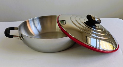 Casseruola 10" Chirurgica Acciaio Inox - Royal Prestige - Paellera 10" - Foto 3 di 10