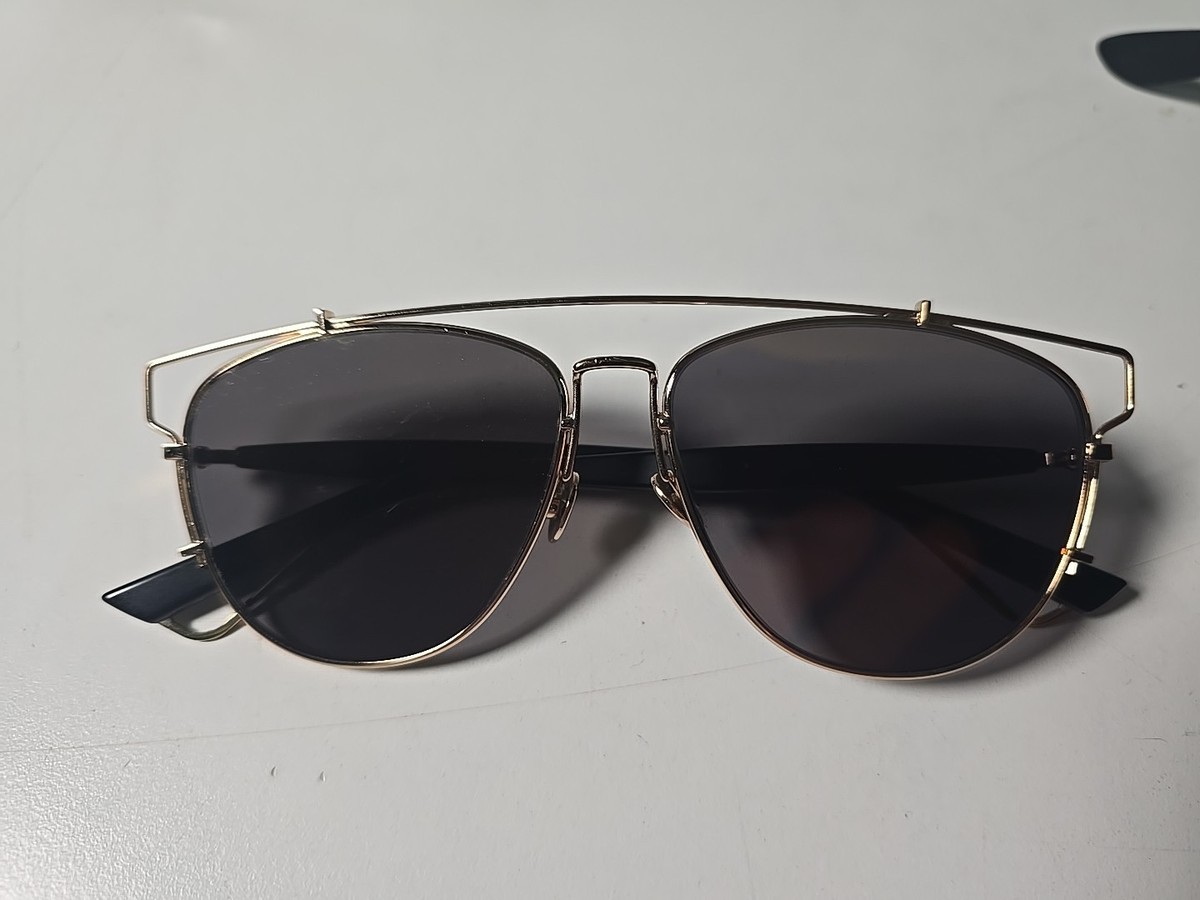 CHRISTIAN DIOR TECHNOLOGIC Black/Gold w Brown/Light Gold  display picture 1