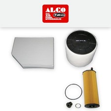SERVICE KIT AUDI Q5 3.0 TDI CCWA CCWB ALCO OIL AIR CABIN FILTERS (2008-2012)