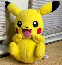 Tomy Pok mon Pikachu Plush Stuffed Animal Toy 8" Soft Nintendo