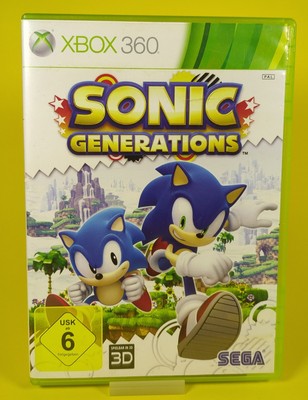 Hülle und Anleitung für Sonic Generations (Microsoft Xbox 360, 2011)