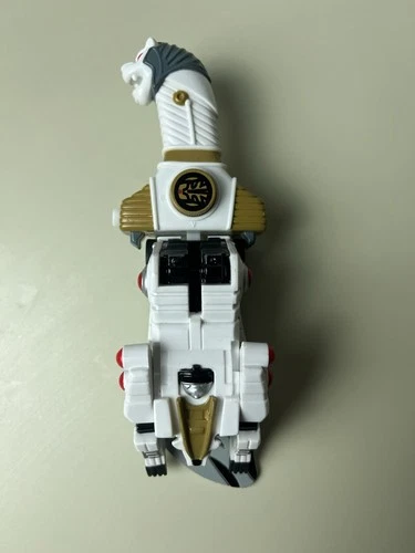 Vintage Saba Sword Launcher with White Tigerzord  MIGHTY MORPHIN POWER RANGERS