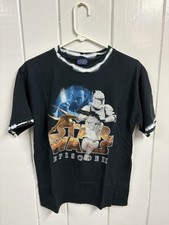 Vintage Star Wars Episode II Clone Wars Tshirt Men  s Size Medium