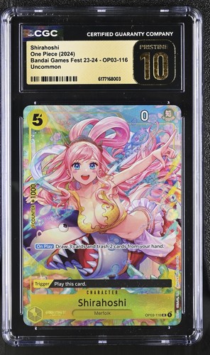 Shirahoshi (CS 2024 Celebration Pack) graded CGC 10 for sale on eBay