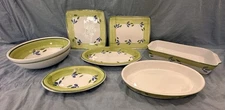 Italian Caleca Pottery Dinner Place Setting/Dishware
