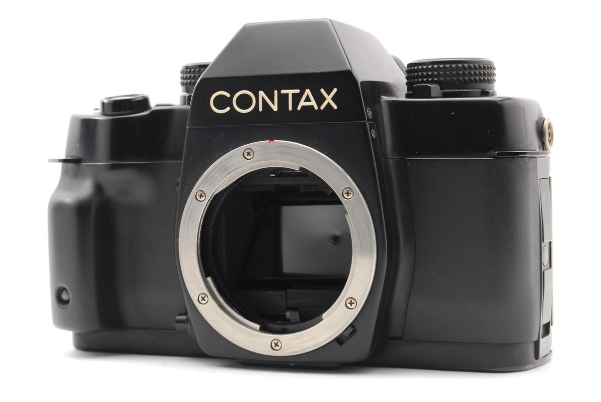 コンタックス　ST Near Mint】CONTAX ST 35mm SLR Film Camera Black Body Only C/Y