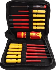 13piece Premium Crv Insulated Screwdriver Set With 1000v Insulated Tools Electri