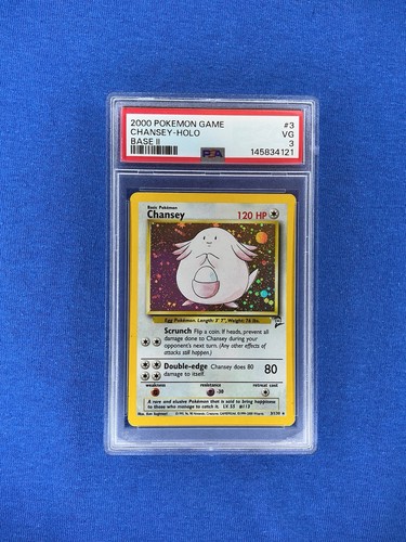 Chansey graded PSA 3 for sale on eBay
