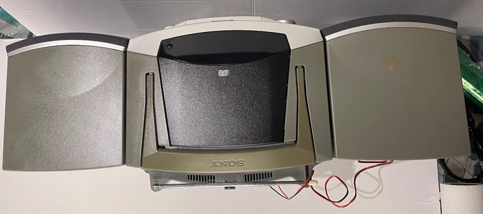 Sony CD, AM/FM Radio, Cassette Recorder Boombox Mdel CFD-ZW755 - Image 3 of 4