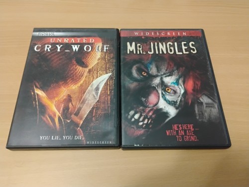 Slasher Horror DVD Lot – My Bloody Valentine, See No Evil, Cry Wolf, Hellbent  - Picture 2 of 2