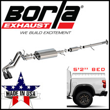 Borla S-type 3 Cat-back Exhaust System 2023-2026 Coloradocanyon 2.7l 52 Bed