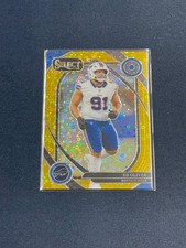 2024 Select Ed Oliver #254 Gold Disco Prizm /10