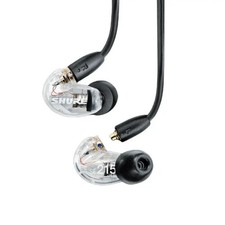 Shure SE215 Sound Isolating In-Ear Headphones 3.5mm Jack wired Clear Earphones