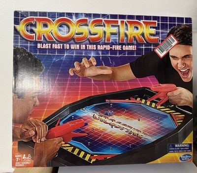 2016 Edition Crossfire Hasbro Marble Launching Rapid-Fire Retro Game NEW!