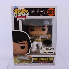 F3 Funko Pop Vinyl Figure Rocks Amazon Exclusive Elvis Pharaoh Suit 287 Diamond