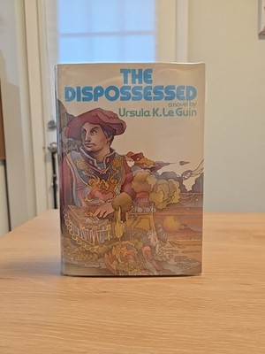 The Dispossessed: An Ambiguous Utopia ~1974 1st Ed/Print~ Guin SciFi Novel RARE