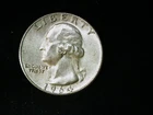 1964-D washington Quarter (90% silver) AU (1).