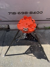 Tripod Chain Vise Tristand Pipe Vise 6in Capacity for Ridgid 300  Great Shape.