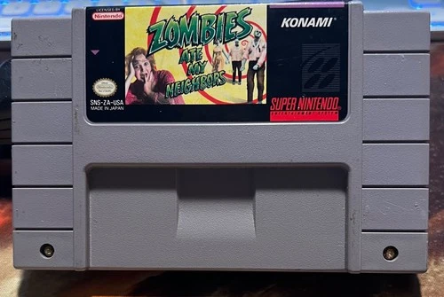 zombies ate my neighbors snes super nintendo