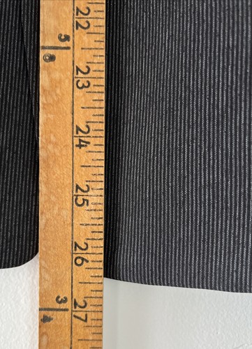 Van Heusen size 14 Husky Boys 2-piece Black pin stripe Jacket + Pant Suit NWT - Picture 7 of 15