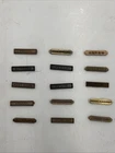 Military Vintage MINI BARS SLIDES Mixed, WW2, Insignia, Pins, Campaigns L650