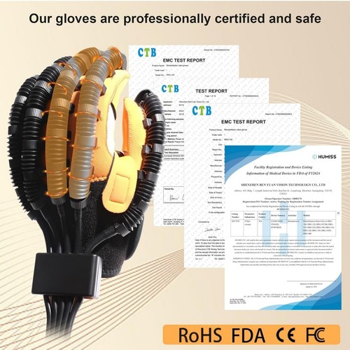 Rehabilitation Roboter Handschuhe Fingertrainer Handschlag Erholung Heimausrüstung - Bild 5 von 12