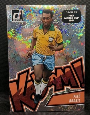 2026 Donruss Road to Fifa World Cup #23 Pele Kaboom Jumbo XXL 12,5cm x 17,5cm