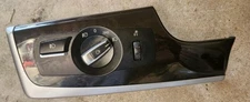 2015 BMW 535I F10 HEADLIGHT SWITCH W/ BEZEL OEM, 9192935-0944
