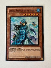 General Raiho of the Ice Barrier DT04-EN035 Duel Terminal super rare VLP-NM