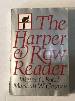 The Harper Row Reader,, Book by Wayne Booth Shows Water Damage M-1