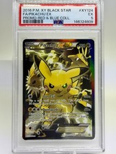 2016 POKEMON XY BLACK STAR PROMOS #XY124 FA/PIKACHU EX PROMO-RED & BLUE COLL.