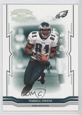 2005 Donruss Throwback Threads Silver Holofoil /150 Terrell Owens #113 HOF 0a1