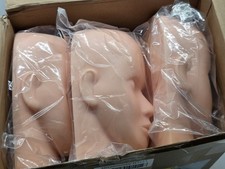 NEW   REGINARY   6 pack LASH MANNEQUIN HEAD head silicone TRAINING HEADS makeup