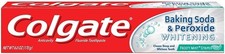 Colgate Baking Soda Peroxide Whitening Gel Toothpaste 6 oz Select Pack