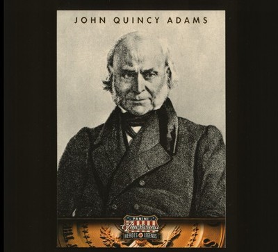 2012 Panini Americana Heroes & Legends #6 John Quincy Adams