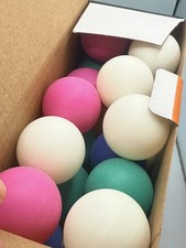meizhouer 50 Pack Table Tennis Balls 3 Star 40 Mixed Colors ABS Ping Pong New