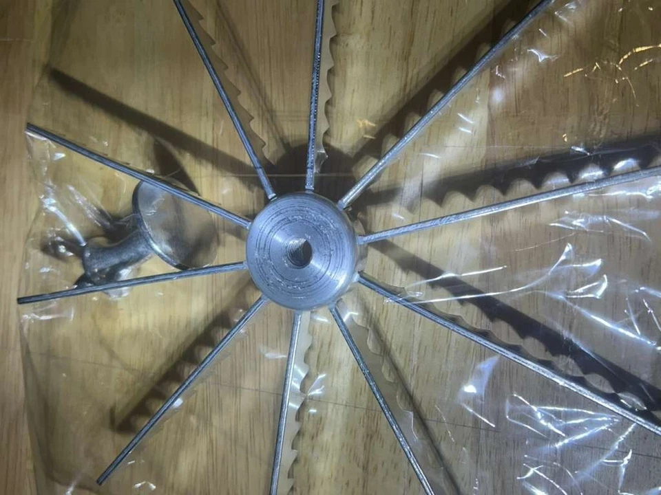 Juego de 2 marcadores divisor de pasteles para pastel APM-10 Actualización Internacional - Porción de 10 rebanadas Foto 2 de 4