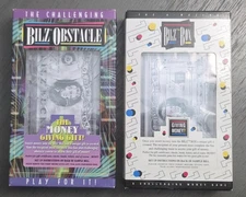 (Lot Of 2) BILZ BOX OBSTACLE & Box CASH MAZE GAMES Bank Money Gift Box Puzzles
