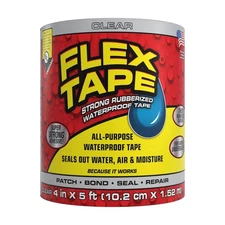 Flex Seal Draft and Insulation Sealing Tape, Flexible, Rubberized, Weatherproof
