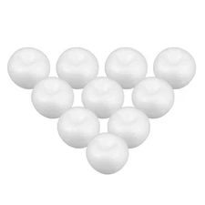 10 Pcs Christmas Foam Ball Apples Ornaments Decorative Faux Fruit