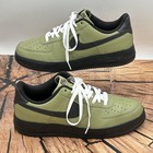 Nike Air Force 1 '07 Shoes Mens Size 12 Sequoia Black Leather AF1 CT7875-994