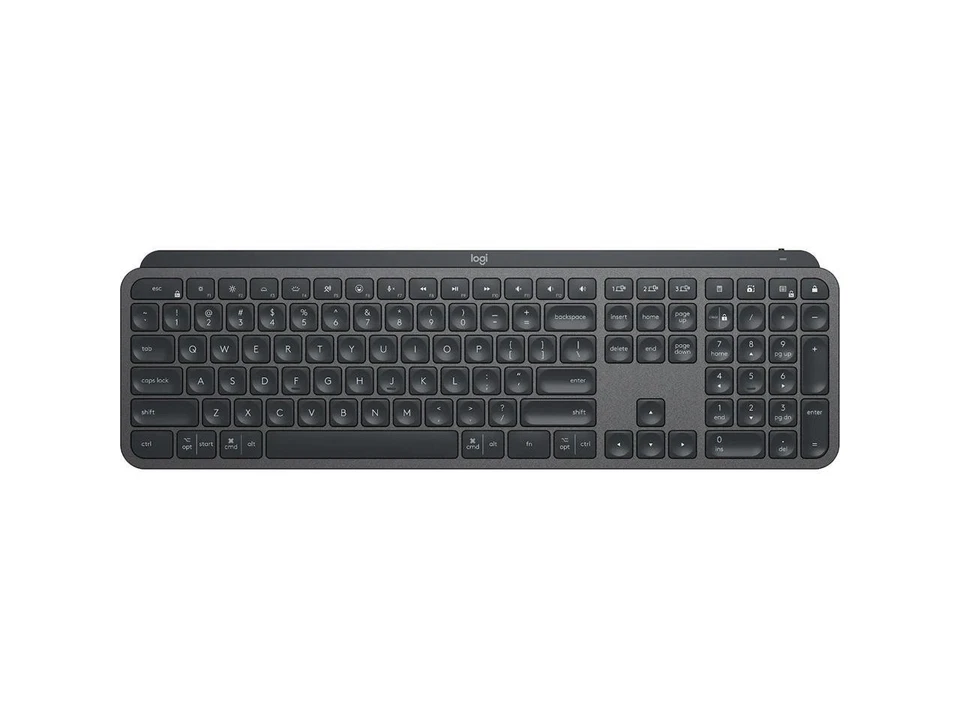 Logitech MX Keys Advanced Wireless Illuminated Keyboard, Tactile Responsive - Image 2 of 4